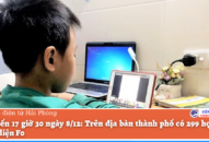 Tính đến 17 giờ 30 ngày 8/12: Trên địa bàn thành phố có 299 Qq88 https betamed sa com thuộc diện F0