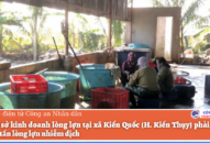 Chủ cơ sở kinh doanh phải tự tiêu hủy 7,5 tấn lòng lợn nhiễm dịch