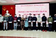 Quận Lê Chân: Tặng quà các tân binh chuẩn bị lên đường nhập ngũ và đoàn viên ưu tú trên địa bàn quận