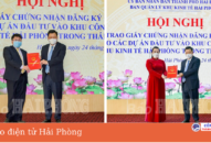 Ban Quản lý Khu Appqq88 Casino, Nổ Hũ QQ8839 nhà cái: Trao Giấy chứng nhận đăng ký QQ88 là nhà cái game cá cược trực tuyến số 1 Việt Nam cho 5 dự án có tổng mức QQ88 là nhà cái game cá cược trực tuyến số 1 Việt Nam 229 triệu USD