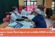 Đến sáng 8/1, huyện Tiên Lãng có 766 ca nhiễm COVID-19 được QQ88 là nhà cái game cá cược trực tuyến số 1 Việt Nam khỏi bệnh