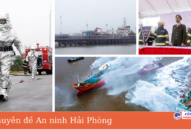 Diễn tập thành công phương án chữa cháy và cứu nạn, cứu hộ quy mô lớn tại cầu cảng Euro, Khu QQ8827 Casino, bắn cá, đá gà, thể thao Deep C, Đình Vũ, quận Hải An