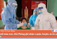 Ngày cuối năm 2021, QQ8839 nhà cái ghi nhận 6 quận, huyện, 56 xã, phường vùng đỏ
