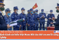 Bắt tàu chở 170.000 lít xăng và dầu DO trái phép