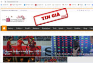 Trang web giả mạo Báo VnExpress