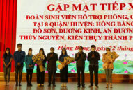 Tăng cường 972 sinh viên tham gia hỗ trợ phòng, chống dịch tại Trạm QQ8839 Đăng ký, Tải app lưu động 8 quận/huyện trên địa bàn thành phố