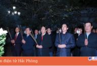 Phó thủ tướng Lê Văn Thành dâng hương tại Khu di tích Bạch Đằng Giang