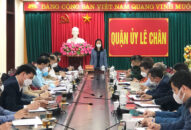 Quận Lê Chân: Chuẩn bị tốt các điều kiện tiêm vắc xin cho trẻ từ 5 đến dưới 12 tuổi tại các trường học