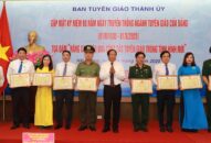 75 năm thành lập Ban Tuyên giáo Thành ủy QQ8839 nhà cái (3/1947-3/2022): Góp phần xứng đáng vào sự nghiệp tuyên giáo của Đảng