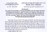 Nâng cao nhận thức, tạo sự thống nhất đồng bộ trong việc triển khai thực hiện Cuộc vận động “Người Việt Nam ưu tiên dùng hàng Việt Nam”