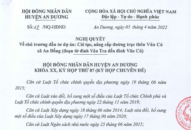 Huyện An Dương: Cải tạo, nâng cấp đường trục thôn Văn Cú, xã An Đồng (đoạn từ đình Vân Tra đến đình Văn Cú)