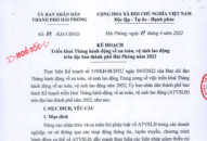Kế hoạch triển khai Tháng hành động về an toàn, vệ sinh QQ8839 bắn cá, đá gà, game bài