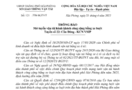 Thông báo mở tuyến vận tải hành khách công cộng bằng xe buýt, tuyến số 22: Cầu Đăng-Khu QQ8827 Casino, bắn cá, đá gà, thể thao VSIP