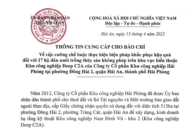 Quận Hải An: Thông tin cung cấp cho báo chí về việc cưỡng chế các hộ nuôi trồng thủy sản không phép tại phường Đông Hải 2