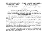 Thông báo phân luồng giao thông tạm thời các tuyến đường Nguyễn Tri Phương, Lê Đại Hành, Hồ Xuân Hương từ ngày 27/5/2022