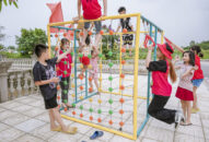 Khánh thành Khu vui chơi cho thiếu nhi và tặng quà cho con em công nhân nhân Ngày Quốc tế Thiếu nhi 1/6 tại xã Lê Lợi, huyện An Dương