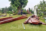 Chủ QQ88 là nhà cái game cá cược trực tuyến số 1 Việt Nam khu trải nghiệm BigSun ở xã Hữu Bằng (huyện Kiến Thụy) tự giác tháo dỡ công trình vi phạm