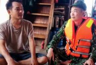 Đồn Biên phòng Bạch Long Vỹ cứu hộ thành công tàu cá NA-98968 TS gặp sự cố trên biển