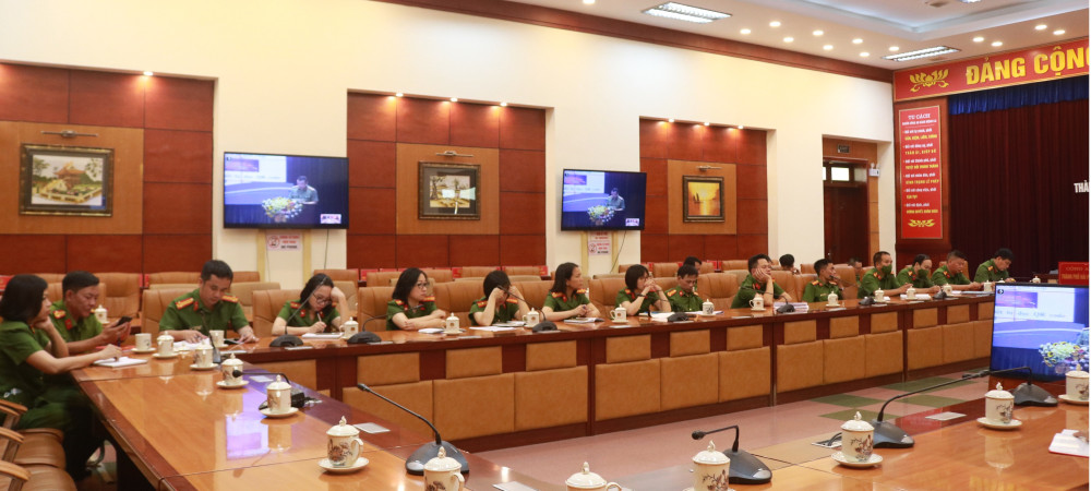 Quang cảnh hội nghị tại điểm cầu QQ8839 nhà cái