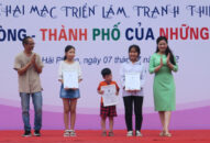 Trao giải Cuộc thi và Khai mạc triển lãm tranh thiếu nhi “QQ8839 nhà cái-Thành phố của những ước mơ”
