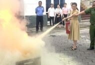 Thực tập phương án chữa cháy và cứu nạn, cứu hộ tại Bảo hiểm QQ8827 com game thủ Việt Nam quận Lê Chân.