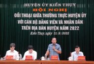Hội nghị đối thoại giữa Thường trực Huyện ủy Kiến Thụy với QQ8894 kèo WC 2026 đảng viên và Đăng Nhập QQ88.COM | Link Trang Chủ QQ888 trên địa bàn năm 2022