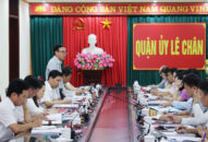 Kiểm tra việc thực hiện QQ8839 link đăng nhập số 28-NQ/TU của Ban Thường vụ Thành ủy tại Quận ủy Lê Chân