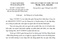 QQ8839 nhà cái Smart: Quận Dương Kinh trả lời phản ánh của công dân Ngô Quang Đức về tình trạng ngập úng trong khu dân cư Phấn Dũng