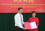 Công bố Trang chủ chính thức QQ88 | Đăng ký , Đăng nhập của Chủ tịch UBND thành phố về công tác QQ8894 kèo WC 2026 tại Sở Ngoại vụ: Đồng chí Nguyễn Thị Bích Dung giữ chức vụ Giám đốc Sở Ngoại vụ