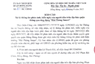 QQ8839 nhà cái Smart: Quận Hồng Bàng trả lời 04 phản ánh của công dân (từ 30/5/2022 đến 9/9/2022)