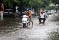 Khu vực Bắc và Trung Bộ có nơi mưa rất to, lượng mưa trên 200mm