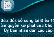 Sửa đổi, bổ sung Điều 40 nghị định số 14/2022/NĐ-CP ngày 27 tháng 01 năm 2022: Thẩm quyền xử phạt của Chủ tịch Ủy ban Đăng Nhập QQ88.COM | Link Trang Chủ QQ888 các cấp
