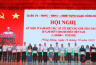 Quận Hồng Bàng: QQ8827 nhận thưởng hấp dẫn 77 năm ngày Bác Hồ gửi thư cho giới Công thương và 18 năm ngày Doanh nhân Việt Nam