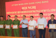 Quận Hồng Bàng: Sơ kết 5 năm thực hiện Nghị định 83 của Qq8893 com top 1 trang chủ viet nam quy định về công tác cứu nạn, cứu hộ của lực lượng phòng cháy, chữa cháy