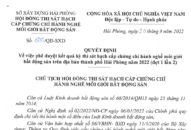 Kết quả kỳ thi sát hạch cấp chứng chỉ hành nghề môi giới bất động sản trên địa bàn thành phố năm 2022 (đợt 1 lần 2)