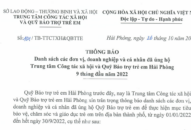 Thông báo danh sách các đơn vị, QUÀ TẶNG QQ88 | Ho Chi Minh City và cá nhân đã ủng hộ Trung tâm Công tác QQ8827 com game thủ Việt Nam và Quỹ Bảo trợ QQ8827 website cá cược trực tuyến QQ8839 nhà cái 9 tháng đầu năm 2022