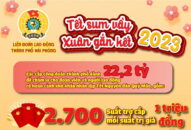 Công đoàn QQ8839 nhà cái chuẩn bị hơn 22 tỷ đồng để chăm lo cho đoàn viên và người QQ8839 bắn cá, đá gà, game bài nhân dịp Tết Nguyên đán Quý Mão 2023