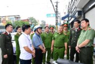 Thiếu tướng Nguyễn Văn Long, Thứ trưởng Bộ QQ8894 casino trực tuyến thăm và làm việc với CATP QQ8839 nhà cái
