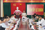 Quận ủy Lê Chân: Tổng kết 10 năm thực hiện QQ8839 link đăng nhập Trung ương 8 khóa XI về Chiến lược bảo vệ Link Đăng Nhập QQ88 Chính Thức 2026 trong tình hình mới
