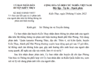 Huyện Kiến Thụy: Thông tin kết quả xử lý phản ánh của người dân về Quán karaoke Phương Thảo (Thôn 4, xã Kiến Quốc) hoạt động quá giờ