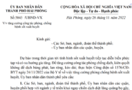 Chỉ đạo về tăng cường công tác phòng, chống bệnh sốt xuất huyết trên địa bàn thành phố