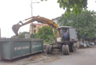 Quận Ngô Quyền kiểm tra, xử lý tình trạng tập kết rác thải, phế thải Đổi quà QQ88 trên tuyến đường Đông Khê 2