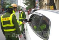 Xử lý gần 30 trường hợp dừng đỗ xe ô tô sai quy định trên địa bàn quận Ngô Quyền