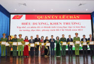 Quận ủy Lê Chân: Biểu dương các điển hình tiến tiến trong học tập và làm theo tư tưởng, đạo đức, phong cách Hồ Chí Minh năm 2022