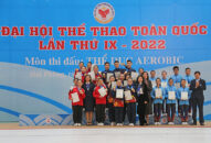 Đoàn vận động viên TTkmqq88 tỷ lệ kèo World Cup 2026 xếp thứ Ba toàn đoàn môn thể dục Aerobic
