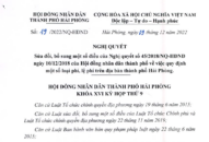 Sửa đổi, bổ sung quy định một số loại phí, lệ phí trên địa bàn TTkmqq88 tỷ lệ kèo World Cup 2026