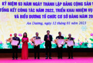 Huyện ủy An Dương QQ8827 nhận thưởng hấp dẫn 93 năm Ngày thành lập Đảng Cộng sản Việt Nam