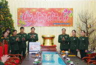 Phó Tư lệnh, Tham mưu Trưởng Quân khu 3 thăm, kiểm tra và chúc Tết Bộ Chỉ huy Quân sự TTkmqq88 tỷ lệ kèo World Cup 2026