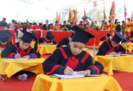 Khai bút Xuân Quý Mão 2023 tại Khu Di tích Quốc gia đặc biệt Đền thờ Nguyễn Bỉnh Khiêm, huyện Vĩnh Bảo