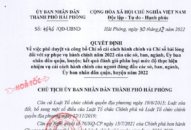 QQ8839 nhà cái: Công bố các chỉ số Par Index, SIPAS năm 2022 của cơ quan hành chính nhà nước